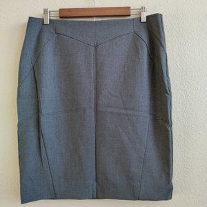 Worthington Gray Pencil Skirt Size 12